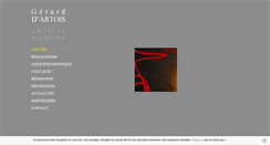 Desktop Screenshot of gerard-dartois.com